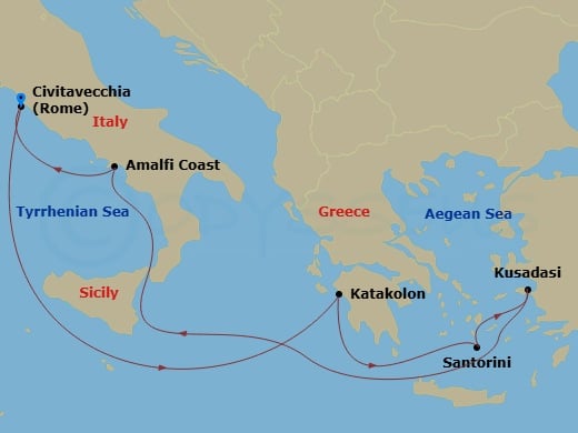 Cruise Map