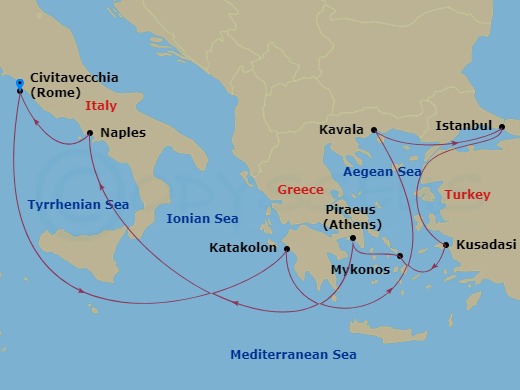 Cruise Map