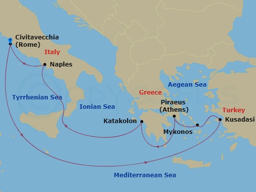 Cruise Map