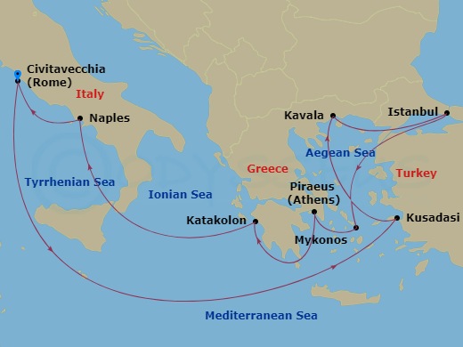 Cruise Map