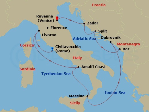 Cruise Map