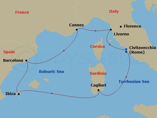 Cruise Map