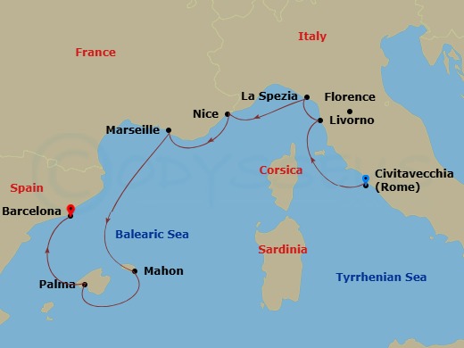 Cruise Map