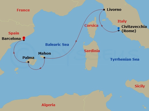 Cruise Map
