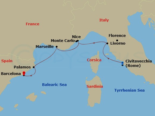 Cruise Map