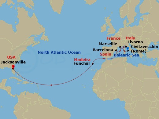 Cruise Map