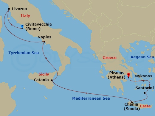Cruise Map
