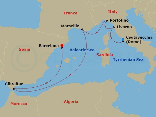 Cruise Map