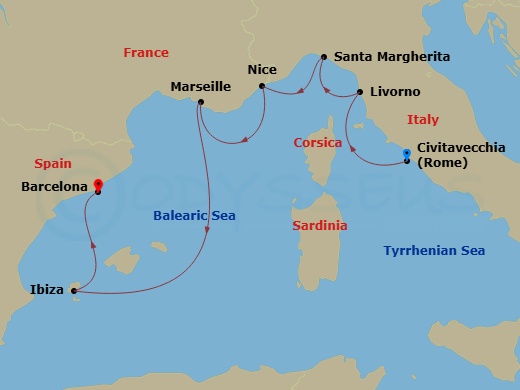Cruise Map
