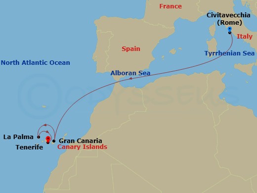 Cruise Map