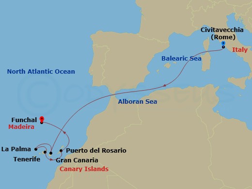 Cruise Map