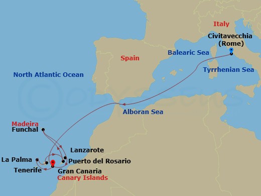 Cruise Map