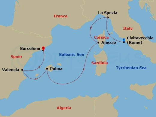 Cruise Map