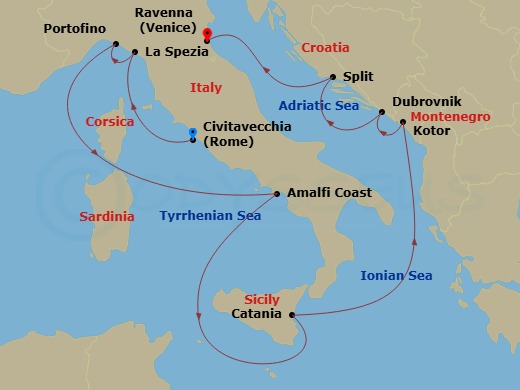 Cruise Map