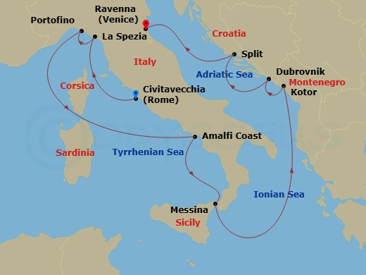 Cruise Map