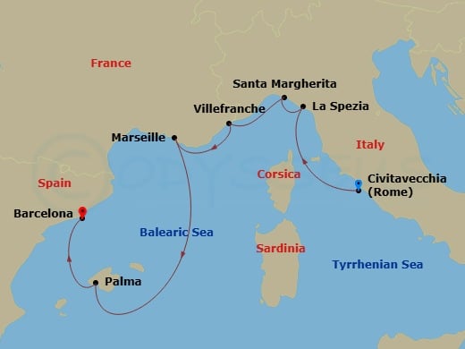 Cruise Map