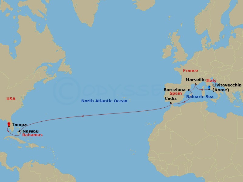 Cruise Map