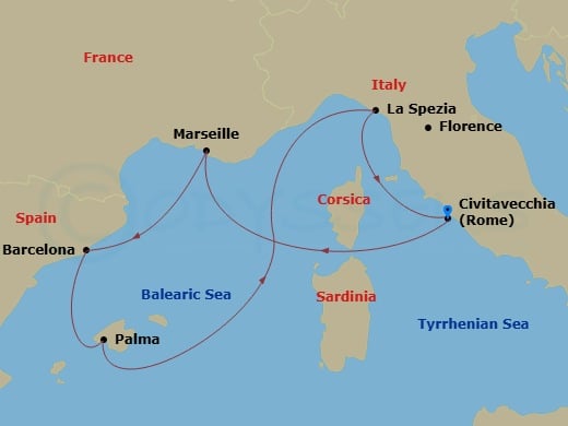 Cruise Map