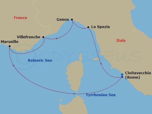 Cruise Map