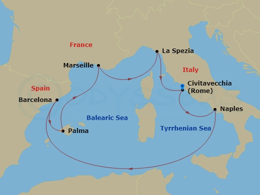 Cruise Map