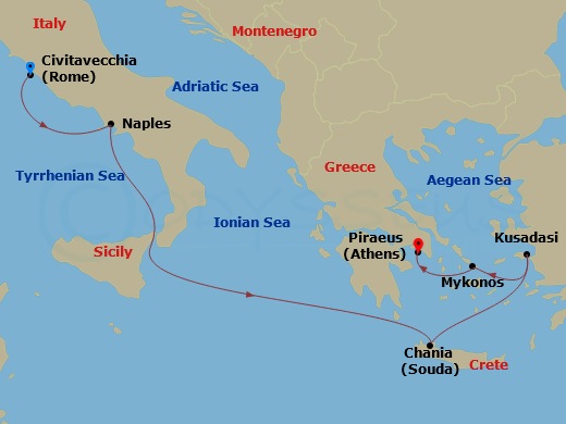 Cruise Map