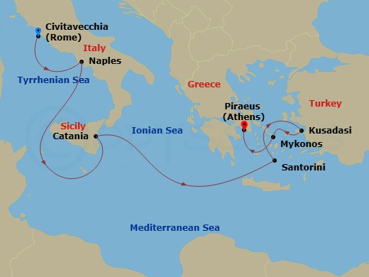 Cruise Map