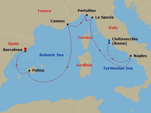 Cruise Map