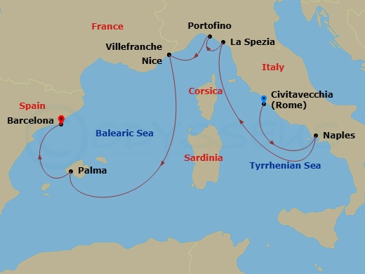 Cruise Map