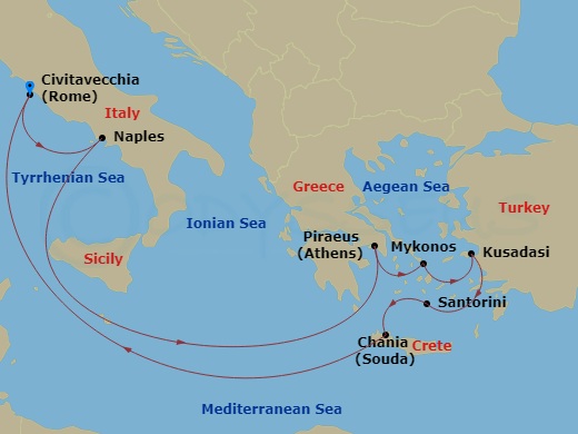 Cruise Map
