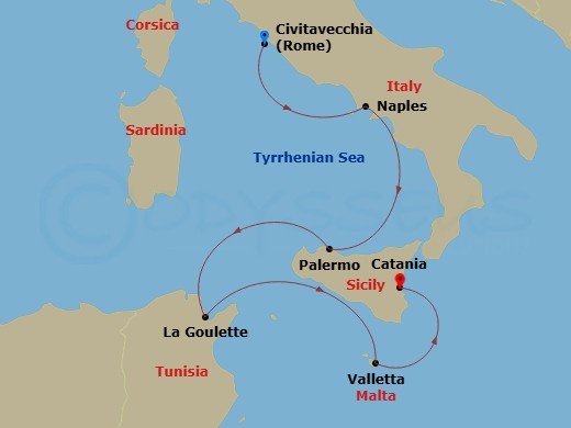 Cruise Map