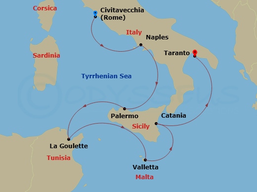 Cruise Map