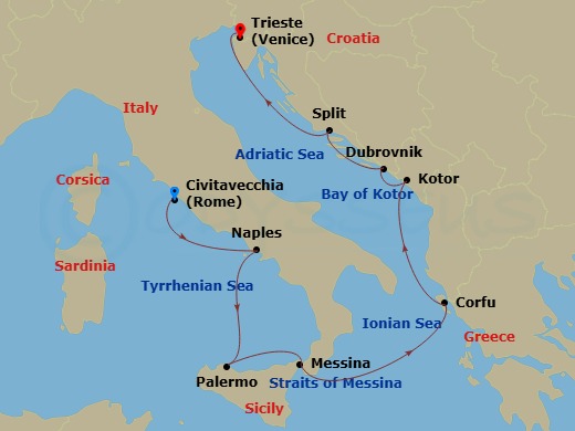 Cruise Map