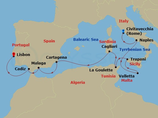 Cruise Map