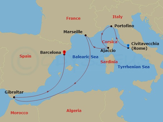 Cruise Map