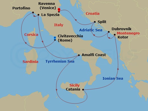 Cruise Map
