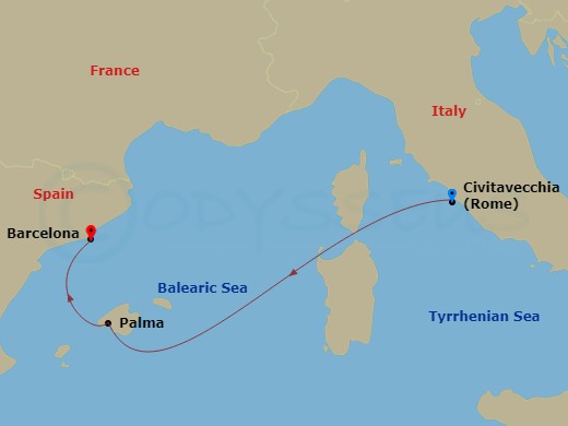 Cruise Map