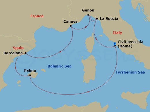 Cruise Map