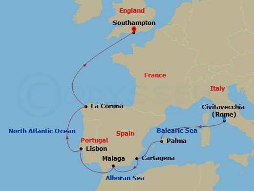 Cruise Map