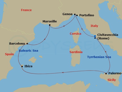 Cruise Map