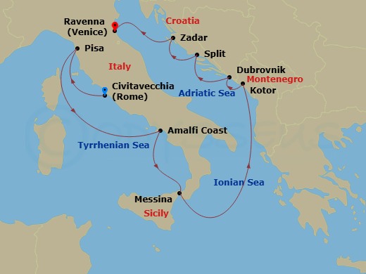 Cruise Map