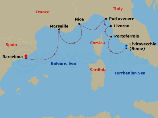 Cruise Map