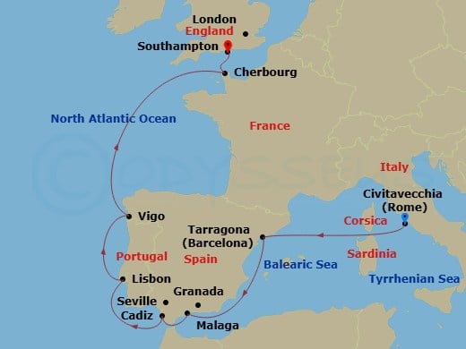 Cruise Map