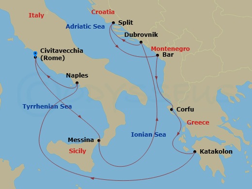 Cruise Map