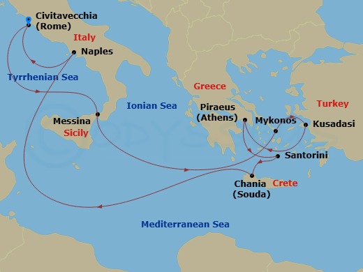 Cruise Map