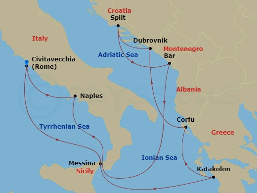 Cruise Map