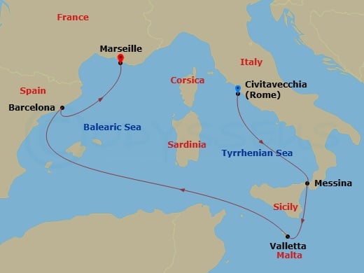 Cruise Map