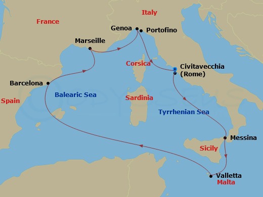 Cruise Map
