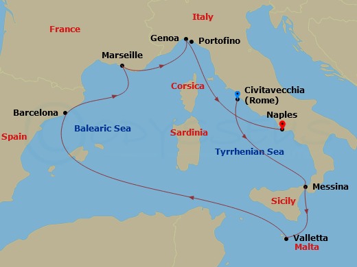 Cruise Map