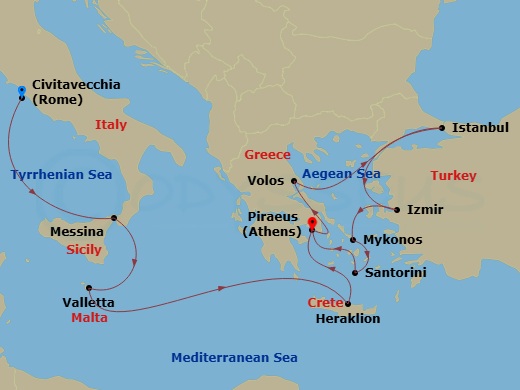 Cruise Map
