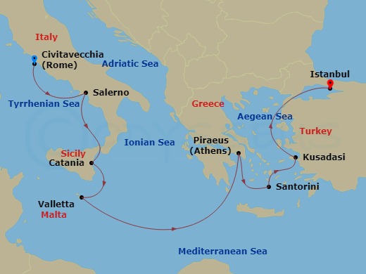 Cruise Map